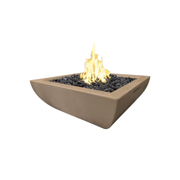 30″ Bordeaux Petite Square Fire Bowl