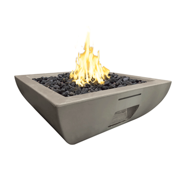 36″ Bordeaux Square Fire Bowl