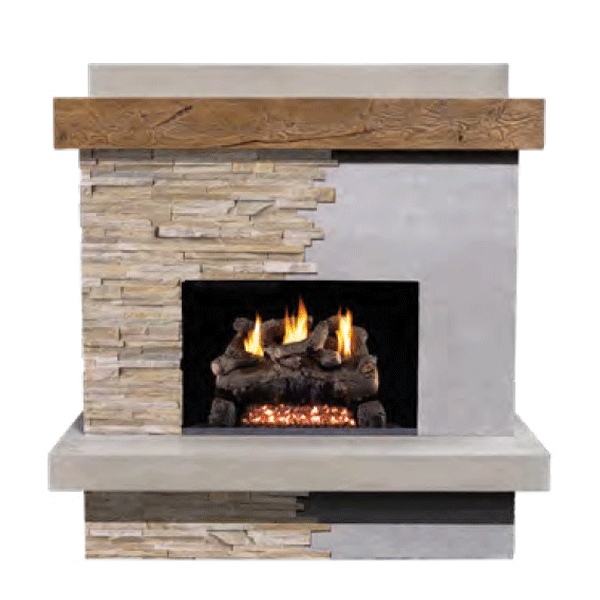 Brooklyn Smooth Fireplace