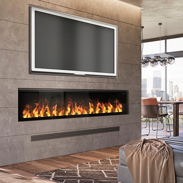 Dimplex Opti-Myst 86-inch Linear Built-In Electric Fireplace