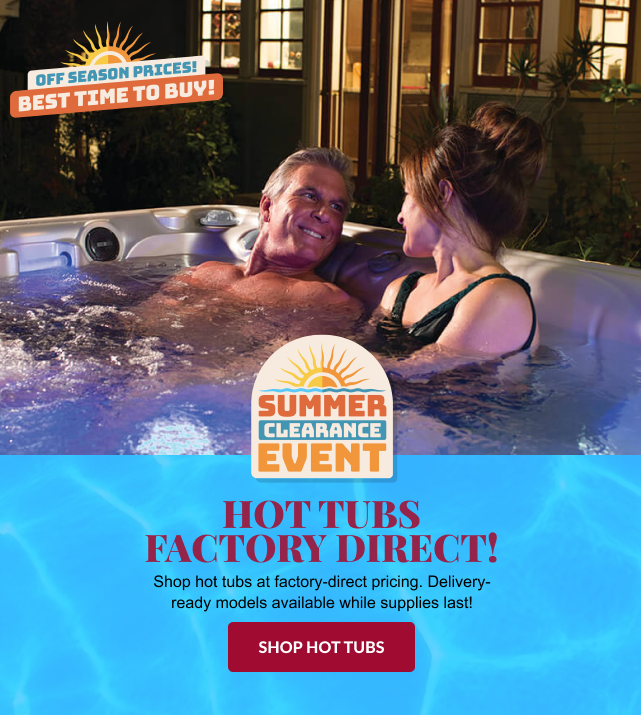 Hot Tubs Factory Direct!