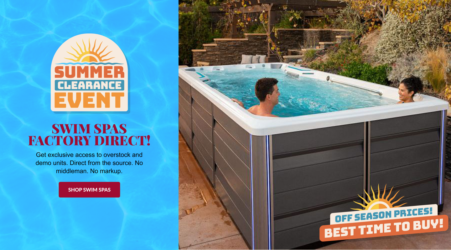 Swim Spas Factory Direct!
