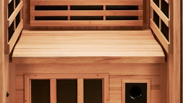 Jacuzzi JS-1i solid mahogany bench
