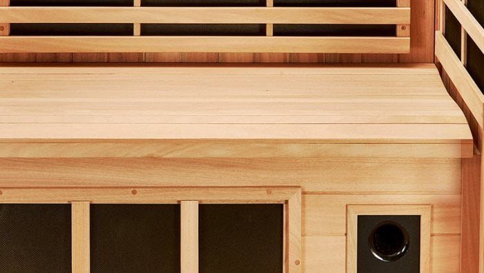 Jacuzzi JS-2i solid mahogany bench