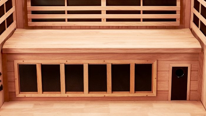 Jacuzzi JS-3i solid mahogany bench